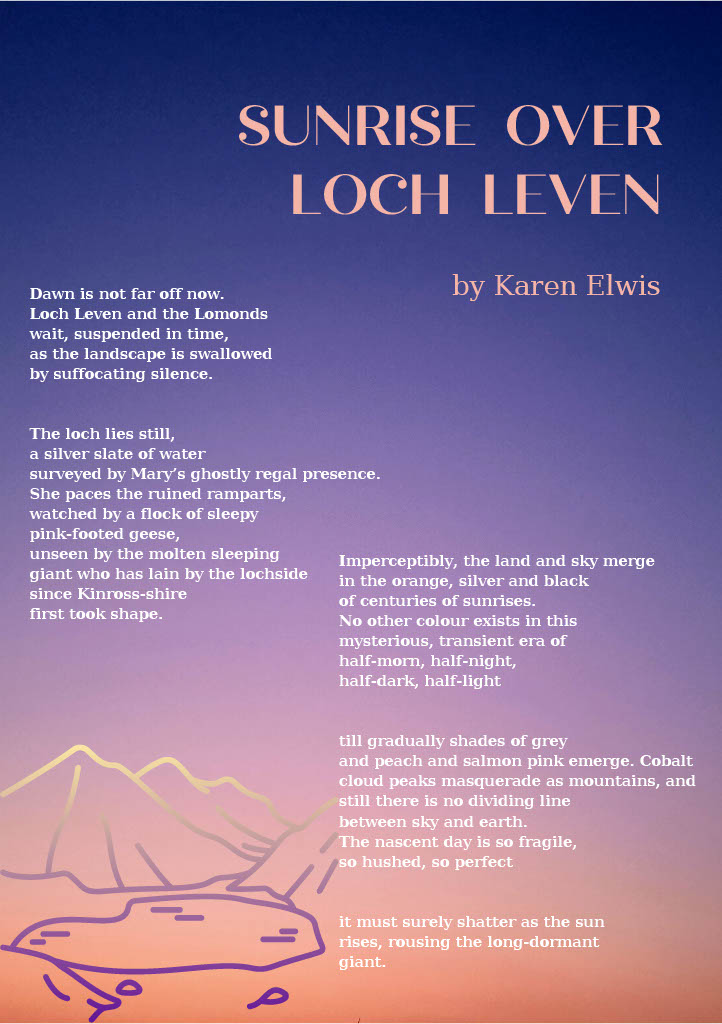 Sunrise Over Loch Leven Poem